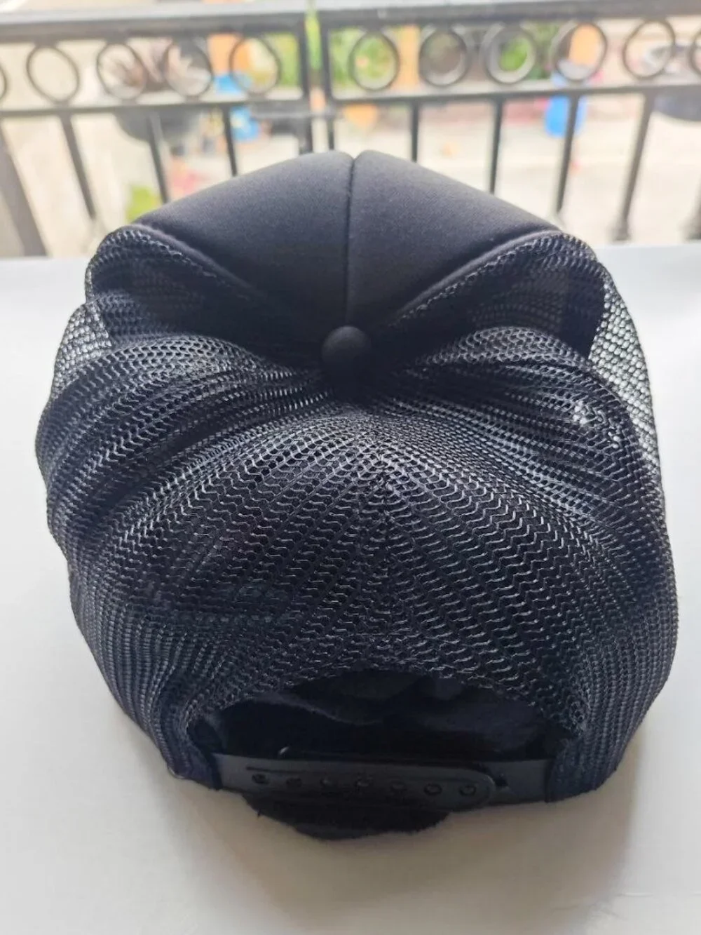 Black Trucker Hat “I Will Not Co-Parent With the Government” Mesh Snapback